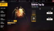 There are two legendary rewards featured in the top-up event (Image via Garena)